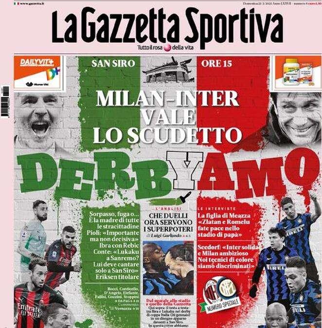 Gazzetta - Derbyamo
