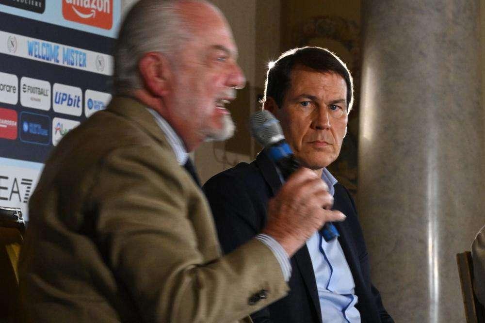 De Laurentiis: "Cercavo il 4-3-3 e Garcia lo gioca con successo"