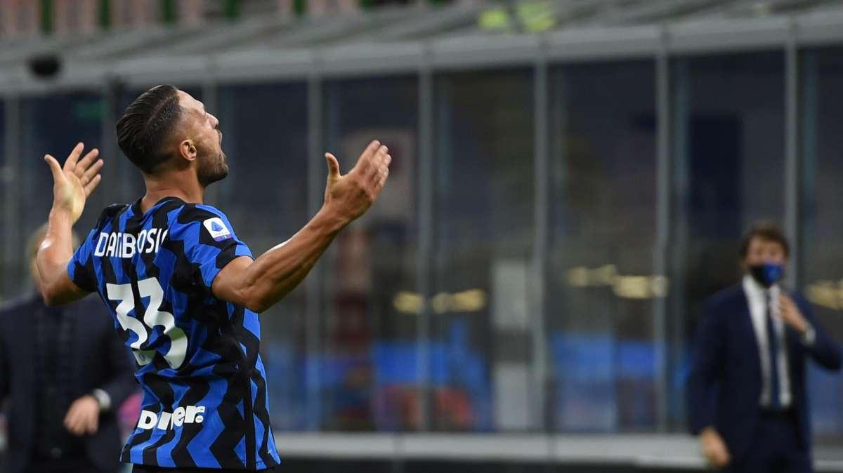 Intervalli sui campi di A: D'Ambrosio porta avanti l'Inter, pareggiano Roma e Lazio