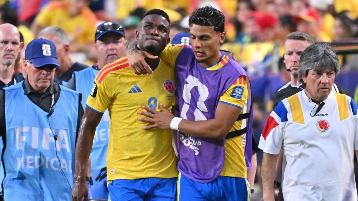 Mondiali: Cordoba si infortuna, la Colombia perde un attaccante