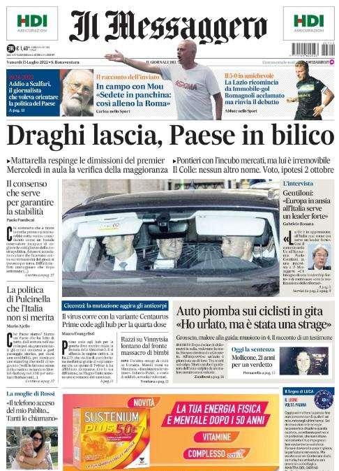Il Messaggero - Zaniolo scatenato 