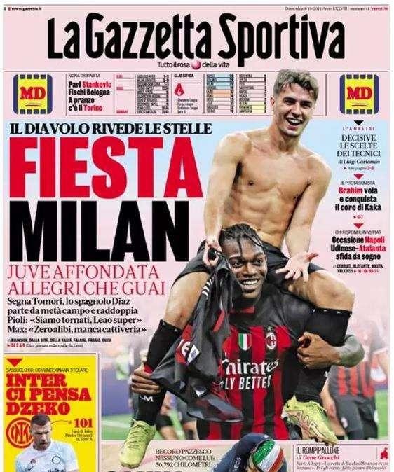 Gazzetta- Festa Milan