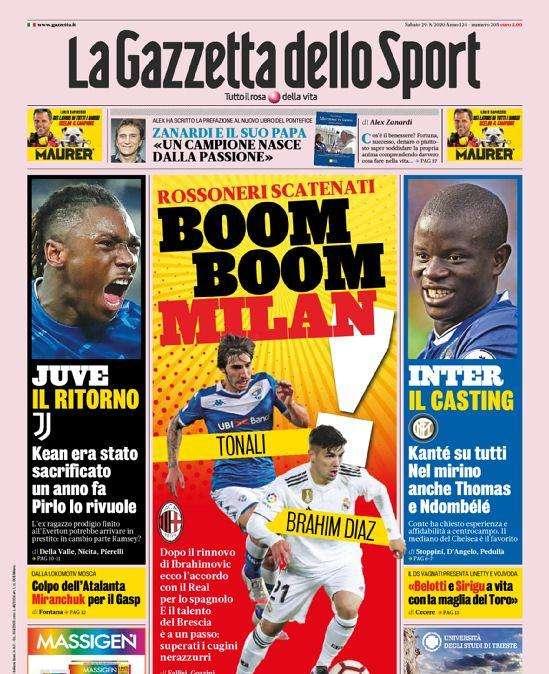 Gazzetta - Boom boom Milan