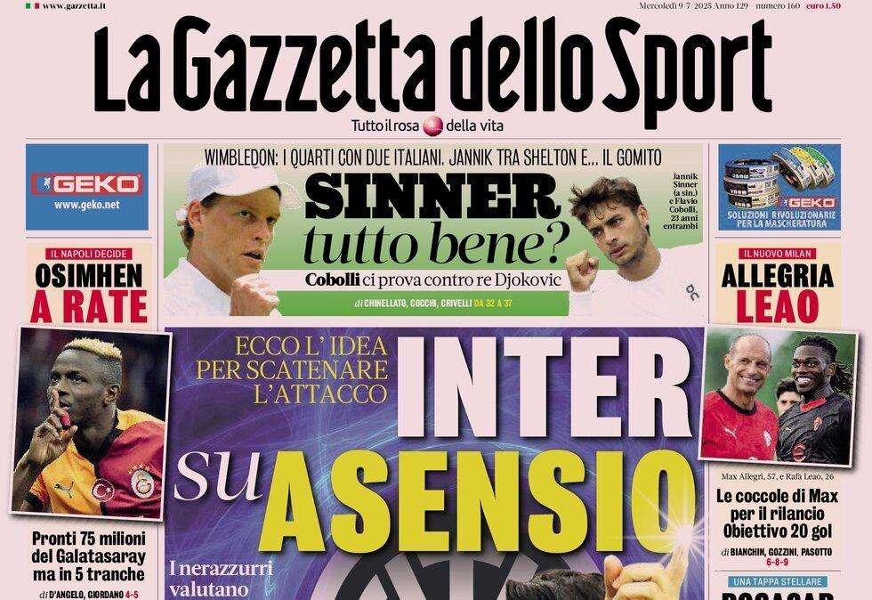Gazzetta - Inter su Asensio, la Juve cerca di trattenere Kolo