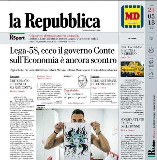 Repubblica - Colpo grosso Inter