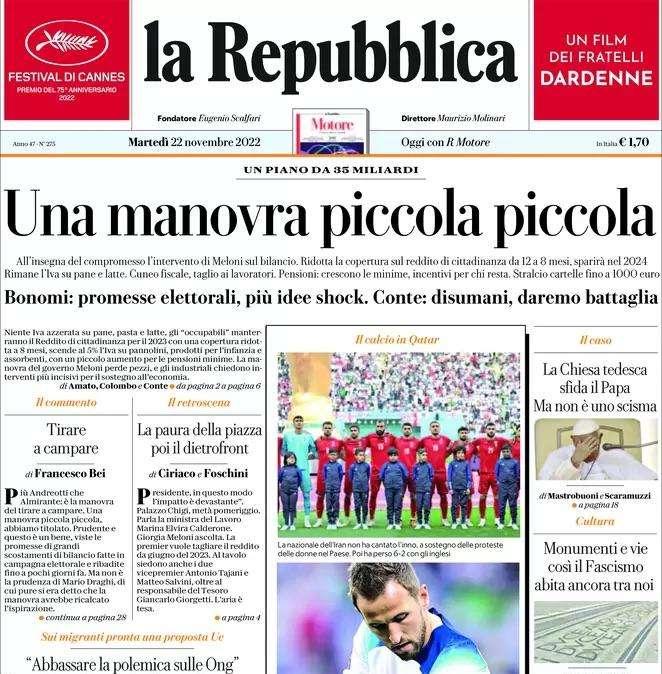 La Repubblica - Il mondiale della protesta 