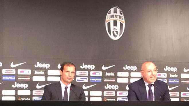 LIVE TJ - ALLEGRI: "La Juve sta cambiando pelle, guardiamo avanti". MAROTTA: "Situazione Vidal sta per essere definita. Rosa da completare. Via solo chi ha chiesto cessione. Pogba non trasferibile. Su Gotze e Alex Sandro..."