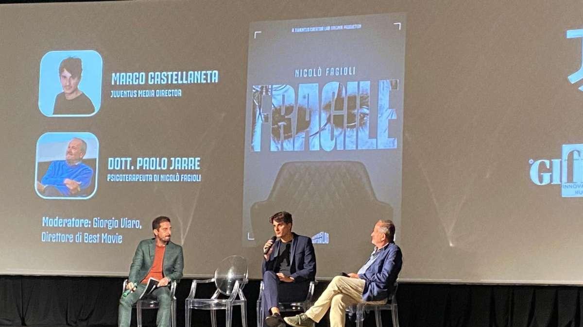 LIVE TJ - La Juve presenta il documentario “Fragile”. Castellaneta: “Contenti di essere a Venezia a raccontare la storia di Fagioli”. Jarre: “Nicoló non ha finito la terapia”
