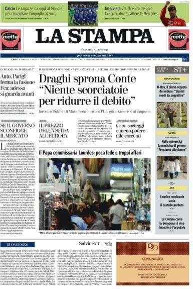 La Stampa - Clamoroso ritorno di Benatia? 