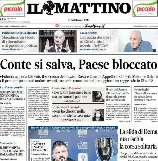 Il Mattino - Ringhiamola ancora