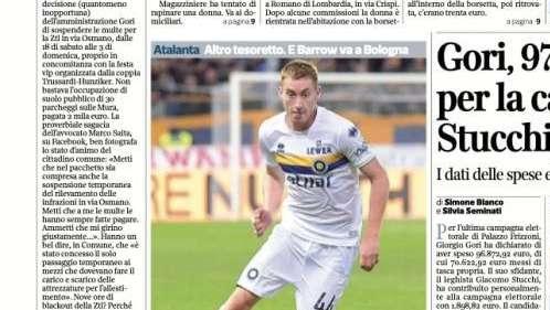 Corriere di Bergamo - Blitz Juventus, per Kulusevski 35 milioni