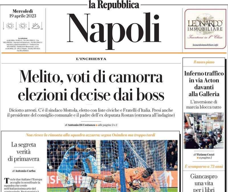 Repubblica Napoli - Notte amara 