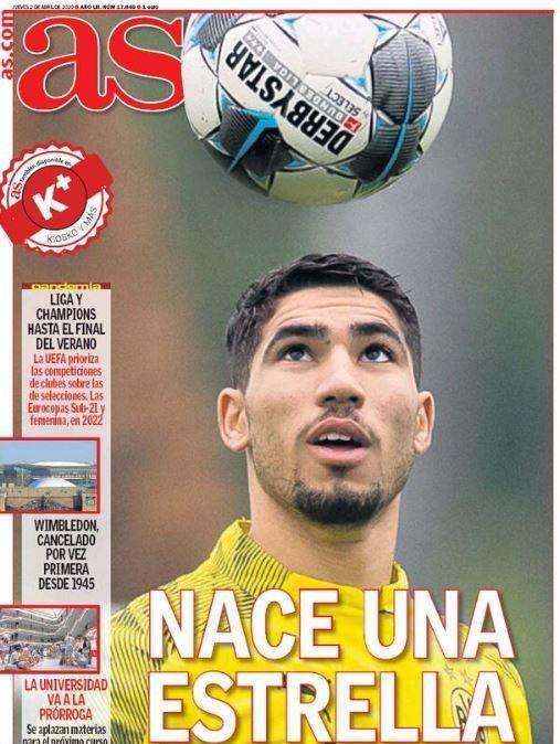 AS - La Juventus fa sul serio per Hakimi, sfida a Chelsea e PSG