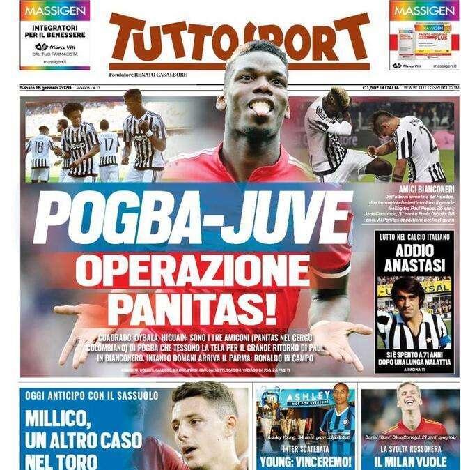 Tuttosport - Pogba-Juve operazione panitas!