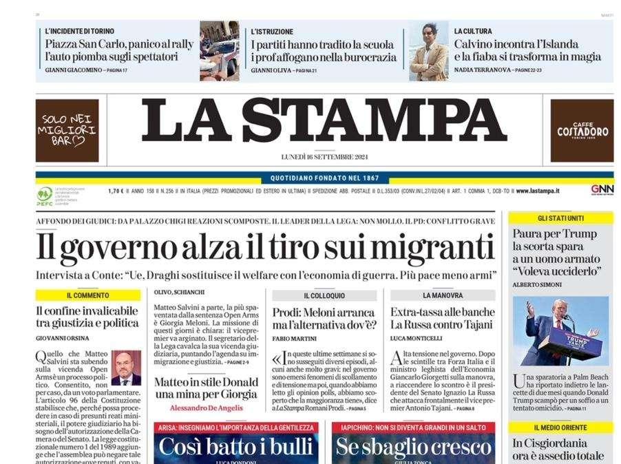 La Stampa - Chiellini, il ritorno 