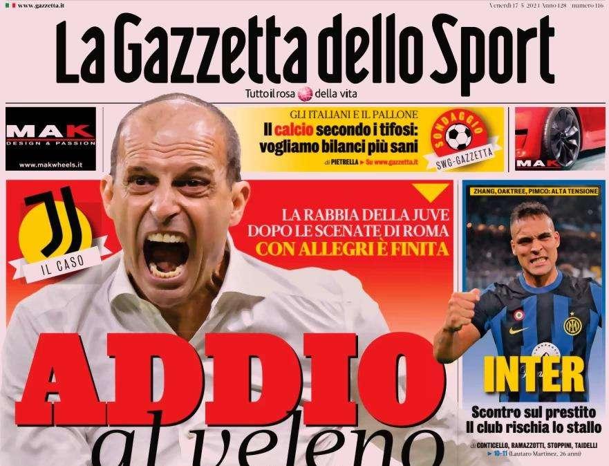 Gazzetta - Addio al veleno