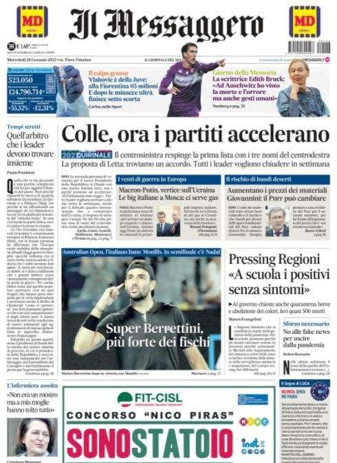 Il Messaggero - Dusan, 65 milioni 