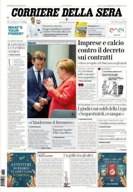 Corsera - Sogno d’estate ma restano i costi 