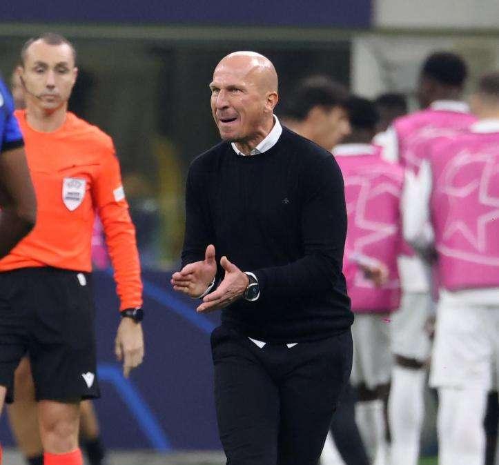 Champions, Struber: "Abbiamo fatto il massimo contro l'Inter"