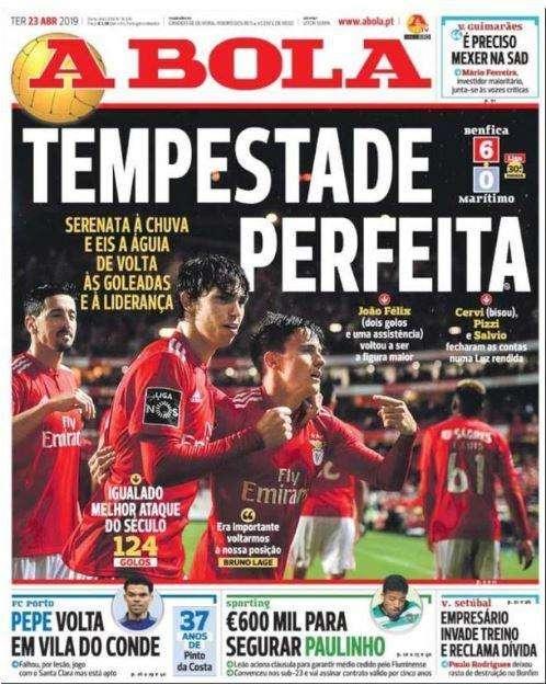 Joao Felix infiamma i quotidiani portoghesi