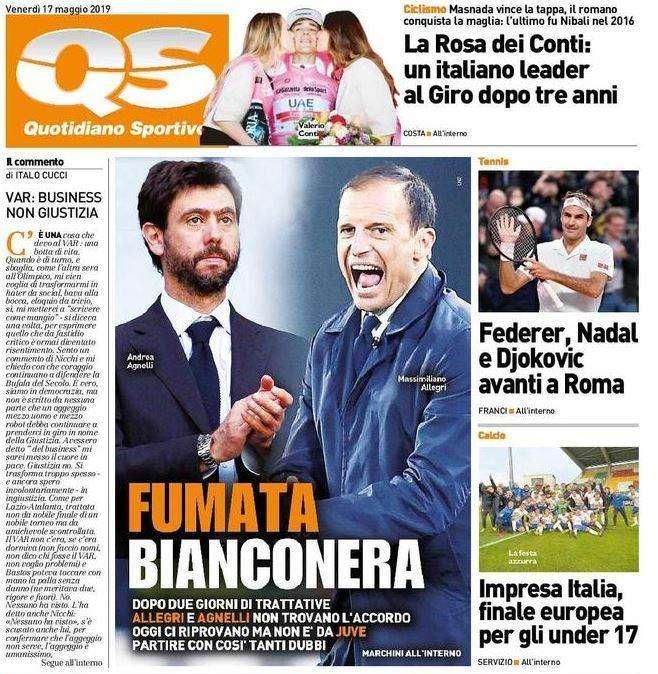 QS - Fumata Bianconera 