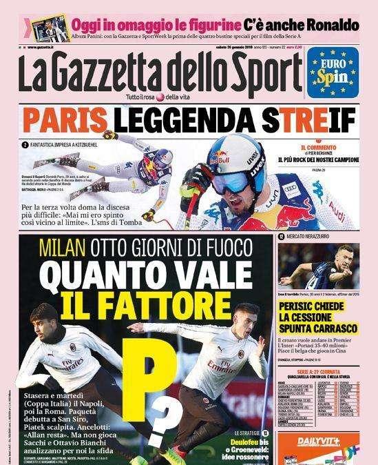 Gazzetta - Perisic chiede la cessione 