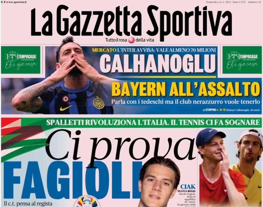 Gazzetta - Ci prova Fagioli