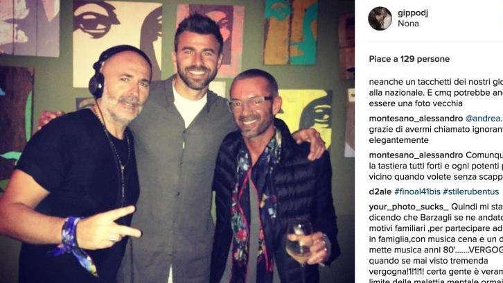 Barzagli fotografato in un locale, i napoletani gridano allo scandalo. Ma il DJ smonta il caso: "Era a cena con la famiglia"