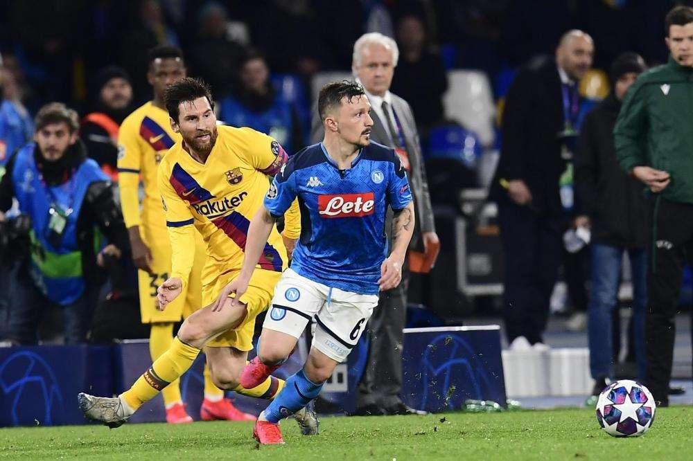 Champions: Napoli-Barcellona 1-1