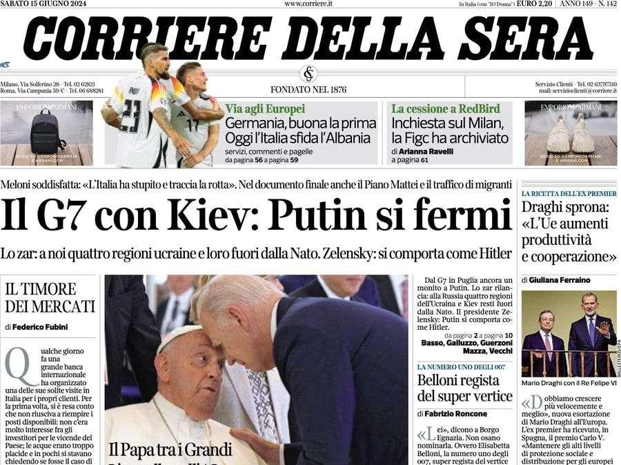 Corsera - Oggi Italia-Albania, Milan, la figc archivia 