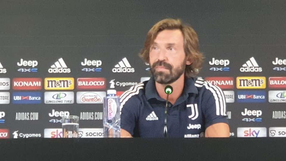 PIRLO: "Siamo contenti di iniziare in casa, speriamo che ci sia il pubblico. Sappiamo che saranno tutte partite difficili. Io e il mio staff avevamo ipotizzato..."
