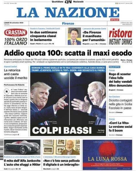 La Nazione - Pressing Juve per Chiesa 