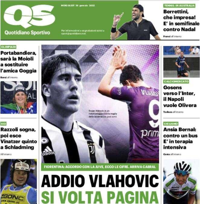 QS - Addio Vlahovic 