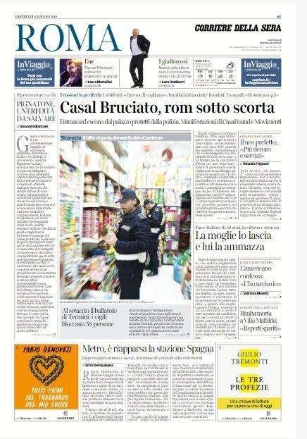 Corriere di Roma - Roma in confusione dopo Conte 
