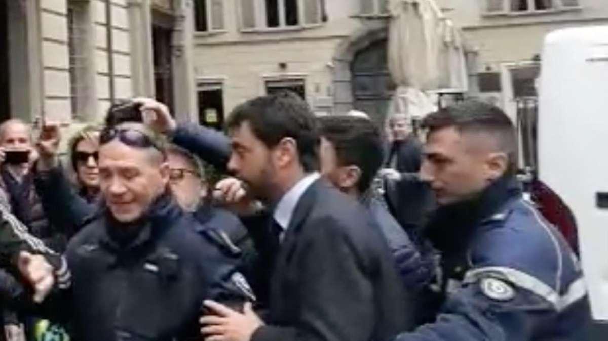 LIVE TJ - L'arrivo di Agnelli al pranzo Uefa (VIDEO)