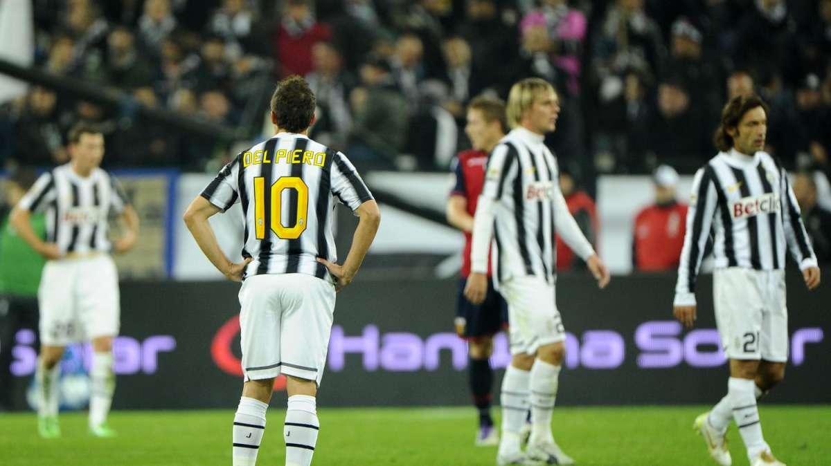 Del Piero sta bene, per lui due tagli profondi