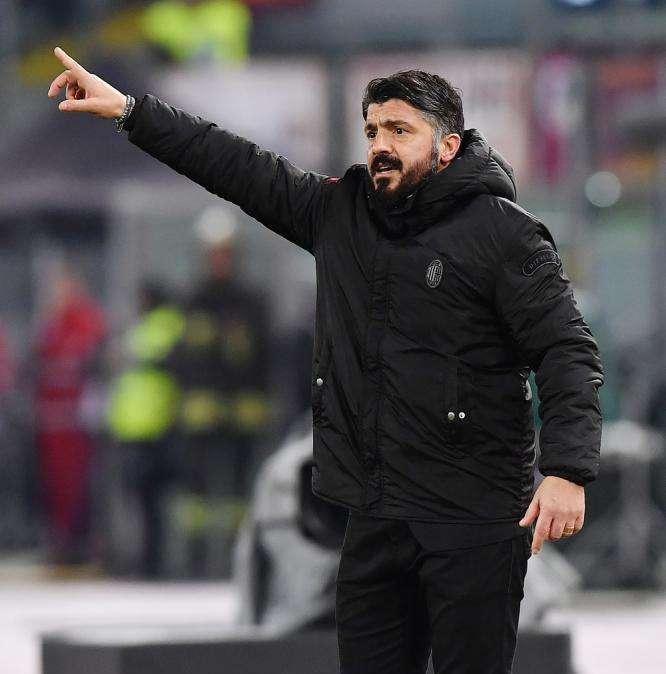 Gattuso, conferma solo con la Champions 