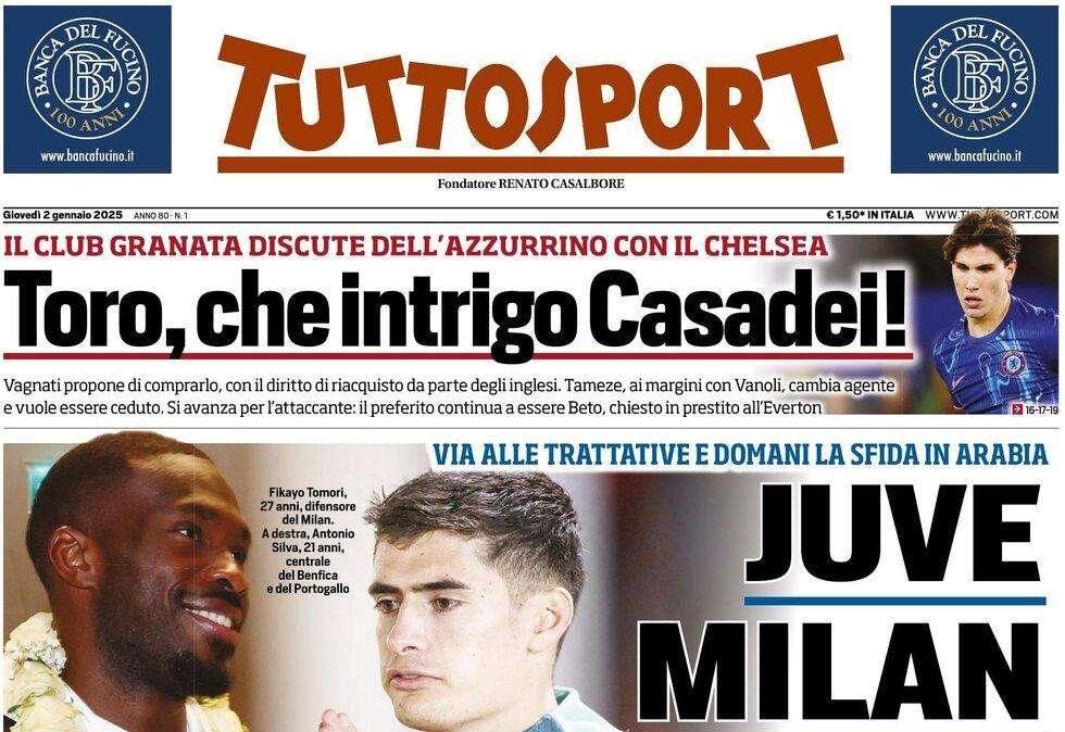 Tuttosport - Juve e Milan, super affari 