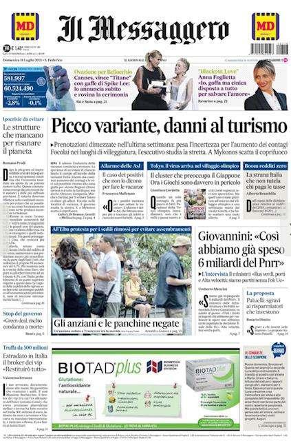 Il Messaggero - La Lazio di Sarri e’ già da urlo 