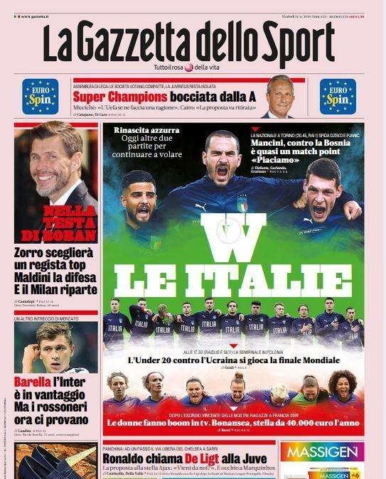 Gazzetta - W le Italie 