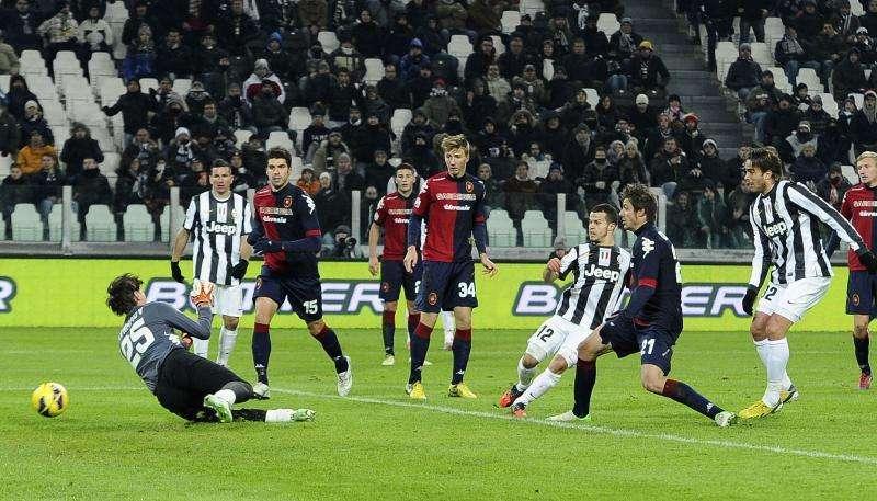 Oggi e Domani - Ottavi di Coppa Italia Juventus 1 Cagliari 0 (Stagione 2012-2013)