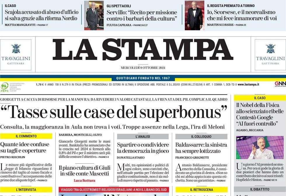 La Stampa - Ritorno al futuro 