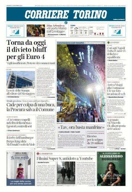 Corriere di Torino - Moggi alla Continassa, le foto invadono il web