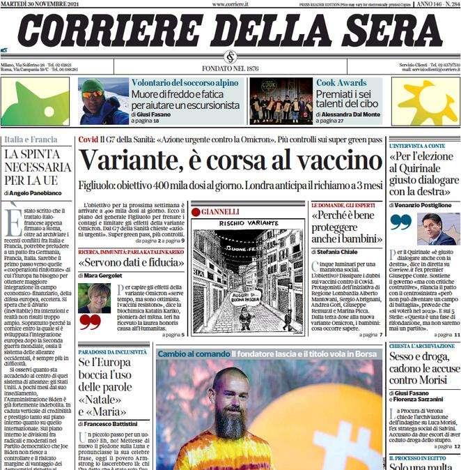 Corsera - Nella tempesta
