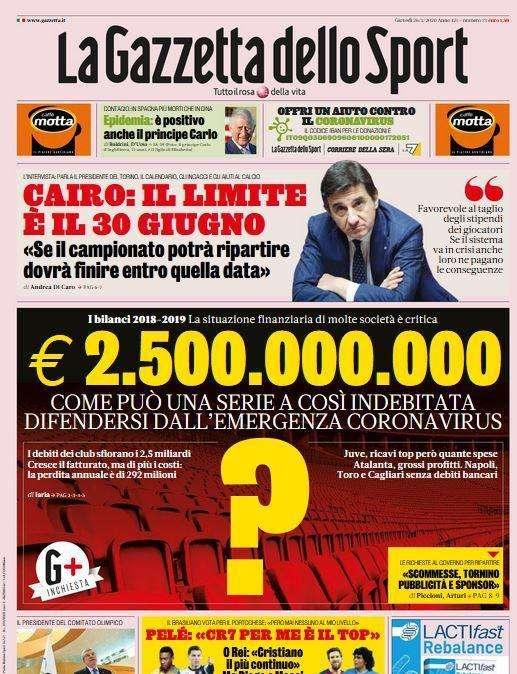 Gazzetta - 2.500.000.000