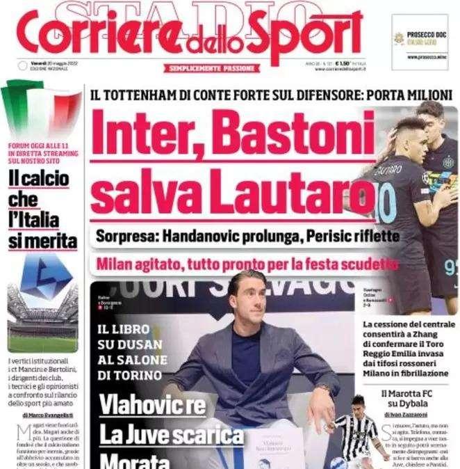 Corsport - Bastoni salva Lautaro 