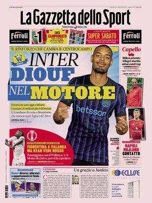 Gazzetta - Un Diouf nel motore