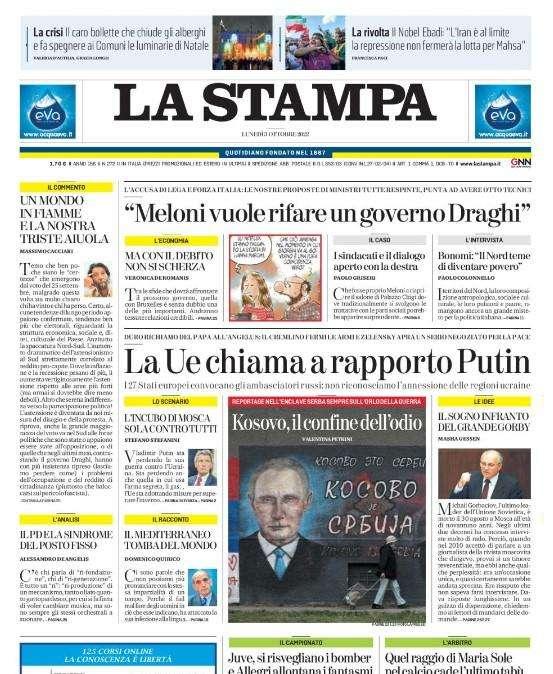 La Stampa - Si risvegliano i bomber. Una vittoriuccia