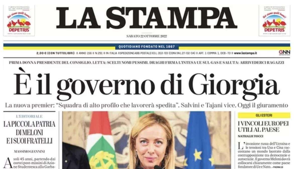 La Stampa - La Juve avanza
