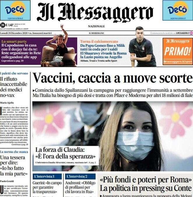 Il Messaggero - Coda per i saldi. Le big a caccia di una punta low cost